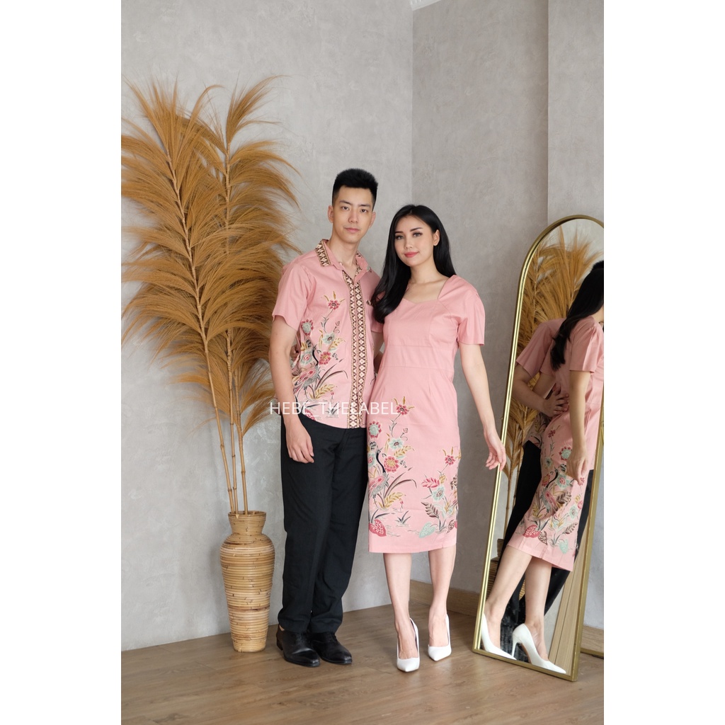 Eleena Batik (Evailable Couple Pria Wanita) - Men Short-Indri-Mila-Aruna-Amia-Jenna