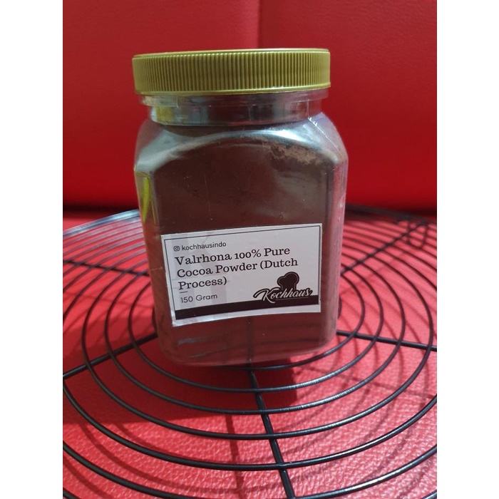 

Bahan Kue Valrhona Chocolate / 100% Cocoa Powder / Coklat Bubuk 150Gram Repack