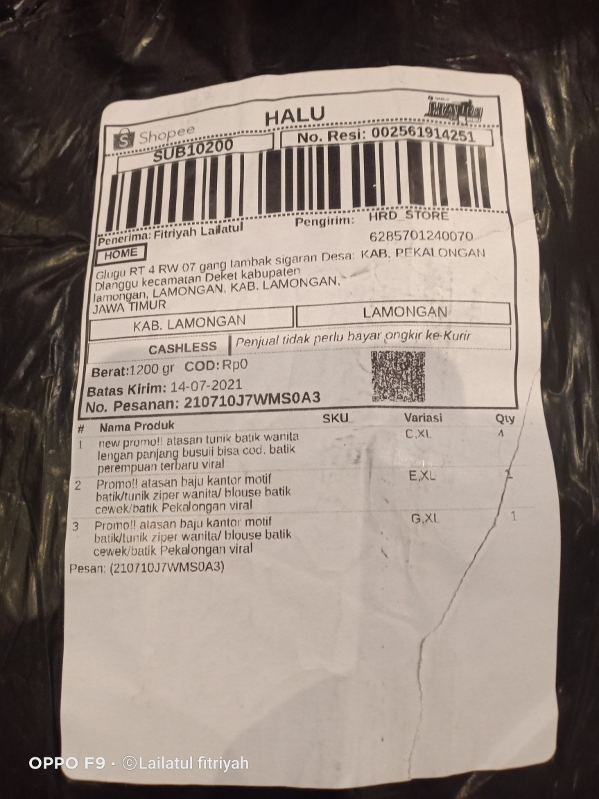 Blouse Kancing Wanita Terbaru (diskon) Realpick Sesuai Gambar.batik Pekalongan.bisa Cod Bahan Katun