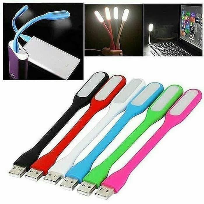 USB LED Lamp / Lampu Sikat Gigi emergency lamps light  portable belajar baca laptop  powerbank / M91