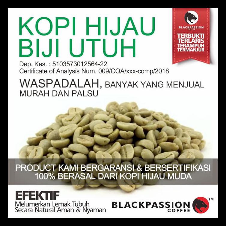 

Kopi Hijau Mujarab - Green Coffee - Biji Utuh - Terbukti Terlengkap