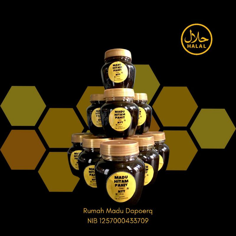 

Madu Hitam Pahit NTT 175 ML