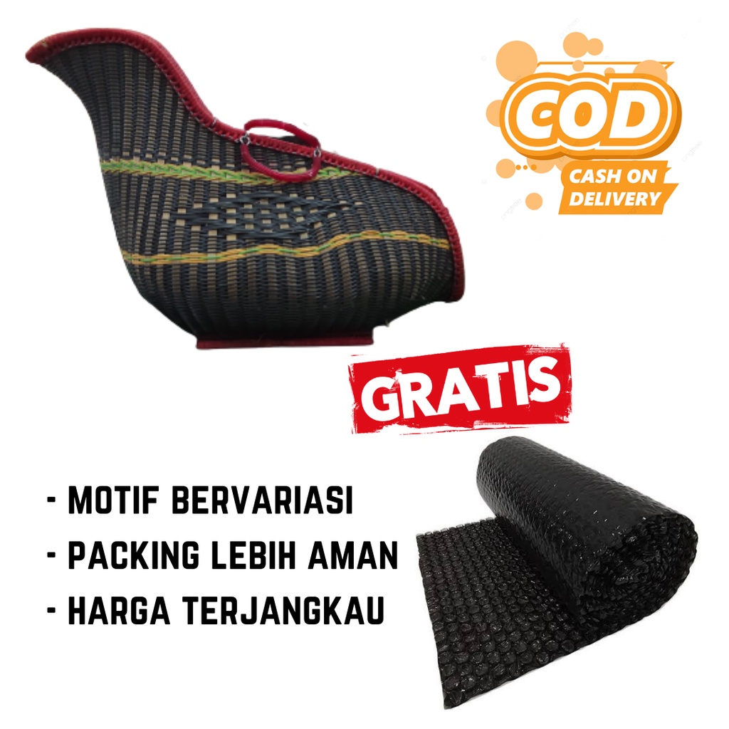 Kiso Fiber Lurus, Kiso Ayam Bahan Fiber, Tas Ayam Fiber, Tas Ayam Tas Bawa Ayam Bahan Fiber