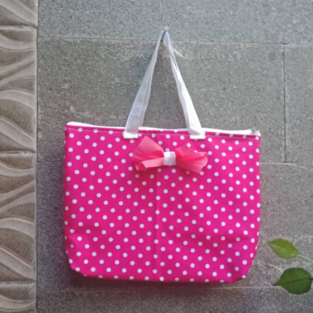 Tas mukena motif cantik /tas make up besar