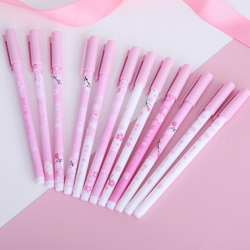 

GG0049 - Pulpen Motif Bunga Sakura Pena Motif Bunga Pena Tulisan Jepang Pena Cantik Lucu Alat Tulis Sekolah