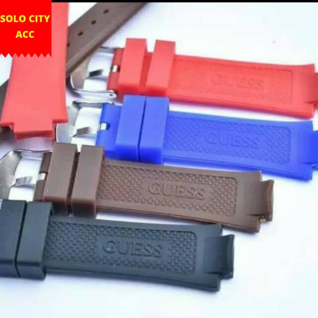 Tali Strap Jam Tangan GC GUESS CEWEK Rubber Jam GC GUESS Wanita