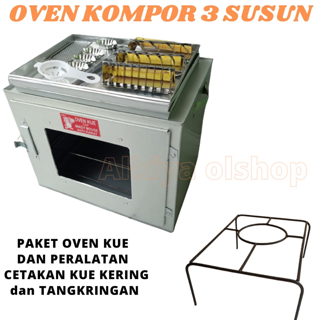 OVEN KOMPOR OVEN TANGNGKRING 3 SUSUN OVEN MICKEY MOUSE MURAH