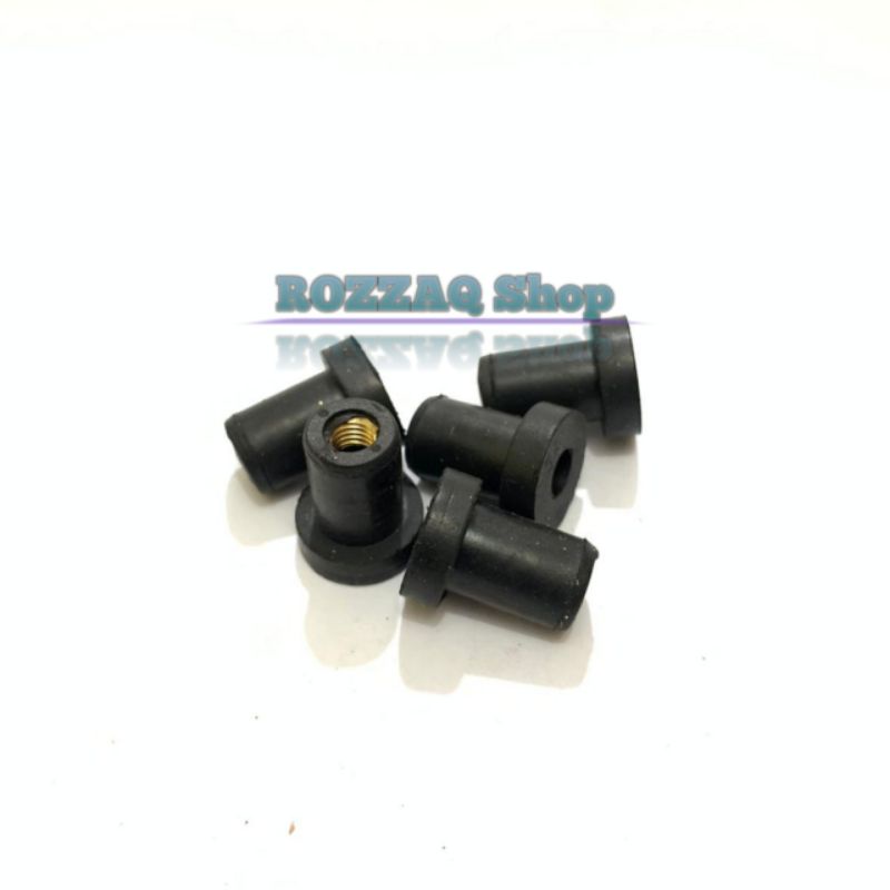 MUR KARET DUDUKAN GANJEL BAUT VISOR NMAX 1 PCS