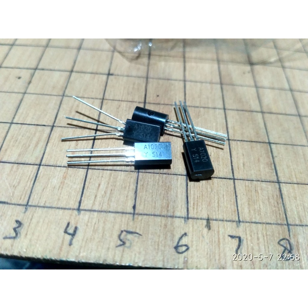 [HAEBOT] Transistor 2SA1020 2SC2655 A1020 C2655 1 Watt 2A 50V Arus Tinggi To-92 PNP NPN 5 Pcs