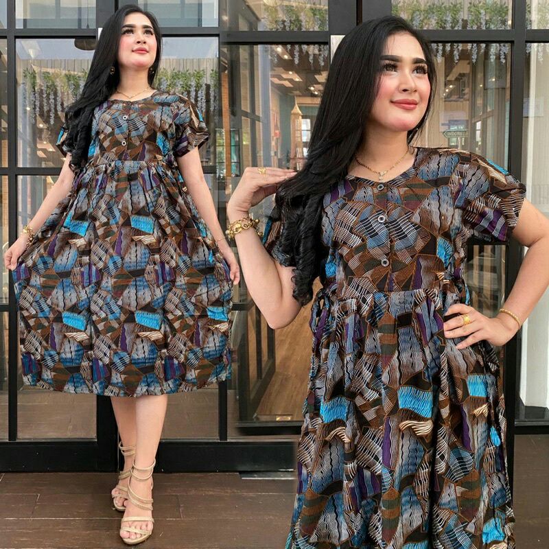 Daster Jumbo Cibi Flaming Daster Lowo Jumbo