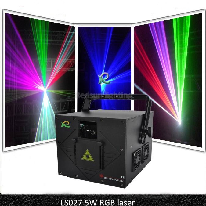LAMPU LASER DISKO ANIMASI RGB 5W LIGHTING