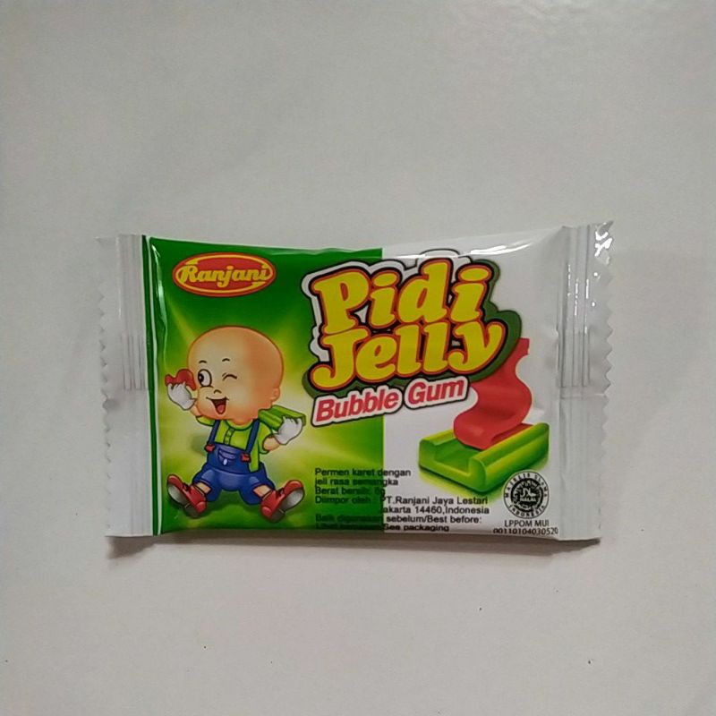 Jual Pidi Jelly Bubble Gum 6g Shopee Indonesia