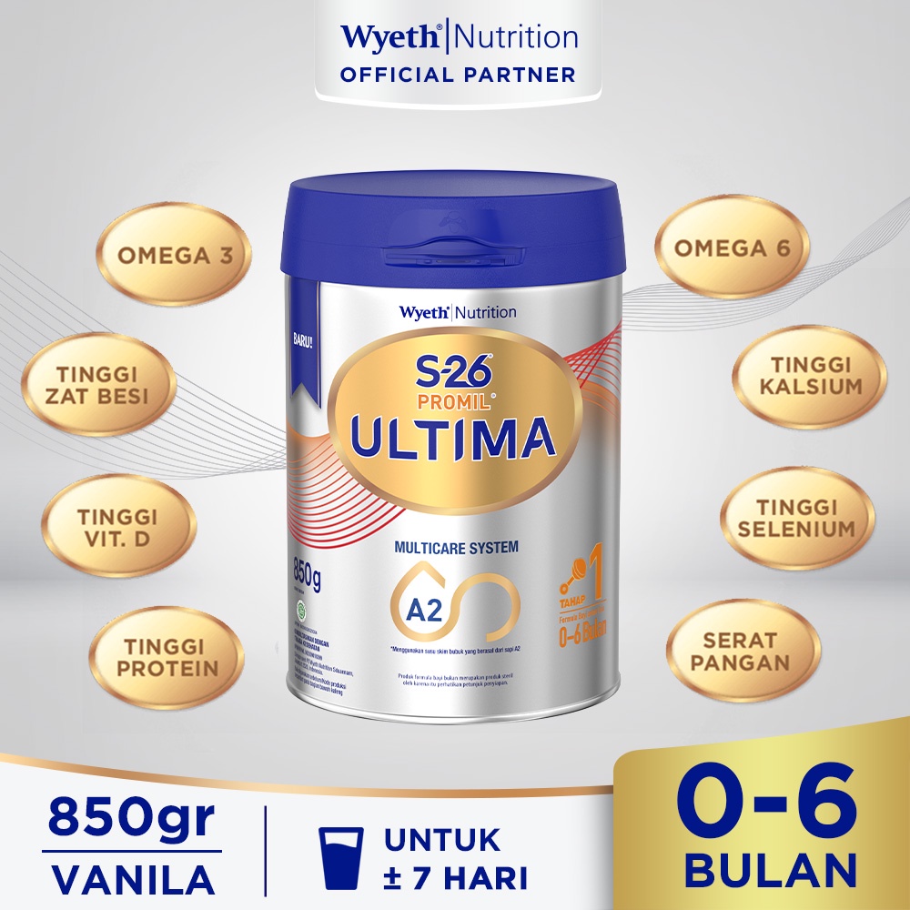 S26 Promil Ultima 1 850Gr / Toko Makmur Online