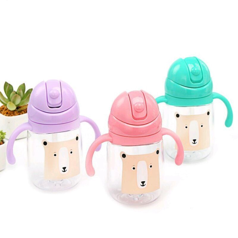 botol minum anak / botol minum susu anak / botol minum anak karakter / botol minum anak tutup clip