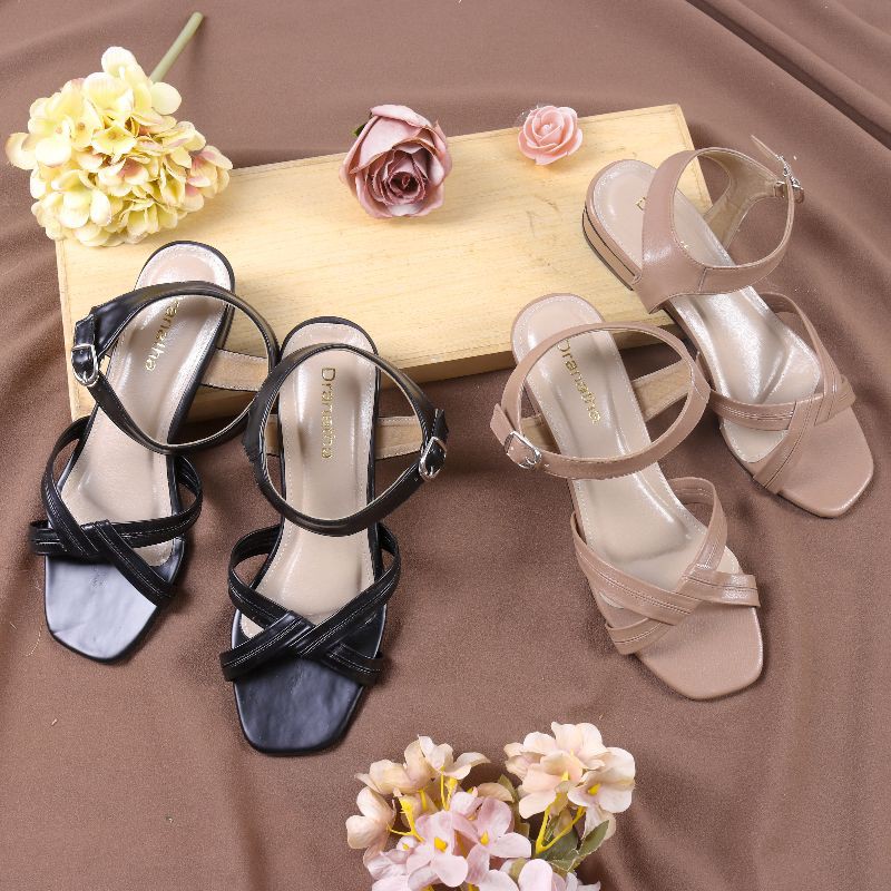 VEDA DRANATHA HEELS 3 CM SANDAL WANITA