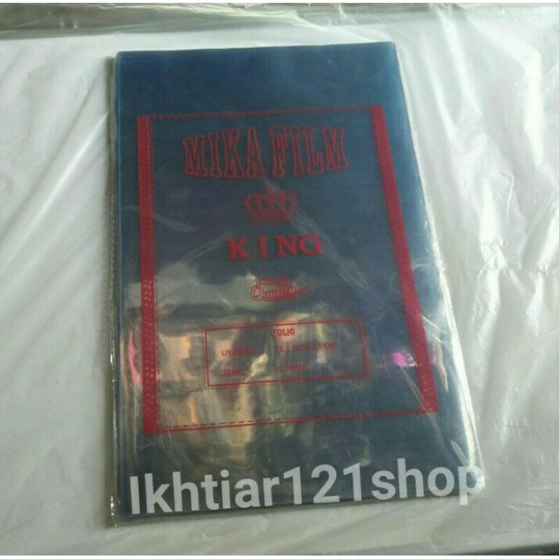 

Plastik Mika Jilid Ukuran F4/Cover Plastik Jilid Mika Folio Perpack isi 100 lembar