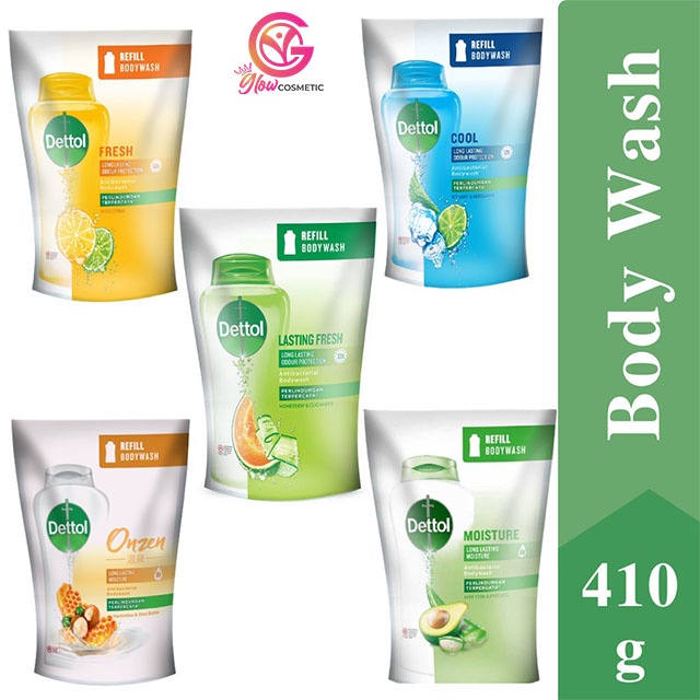 DETTOL ANTIBACTERIAL BODYWASH 410GR