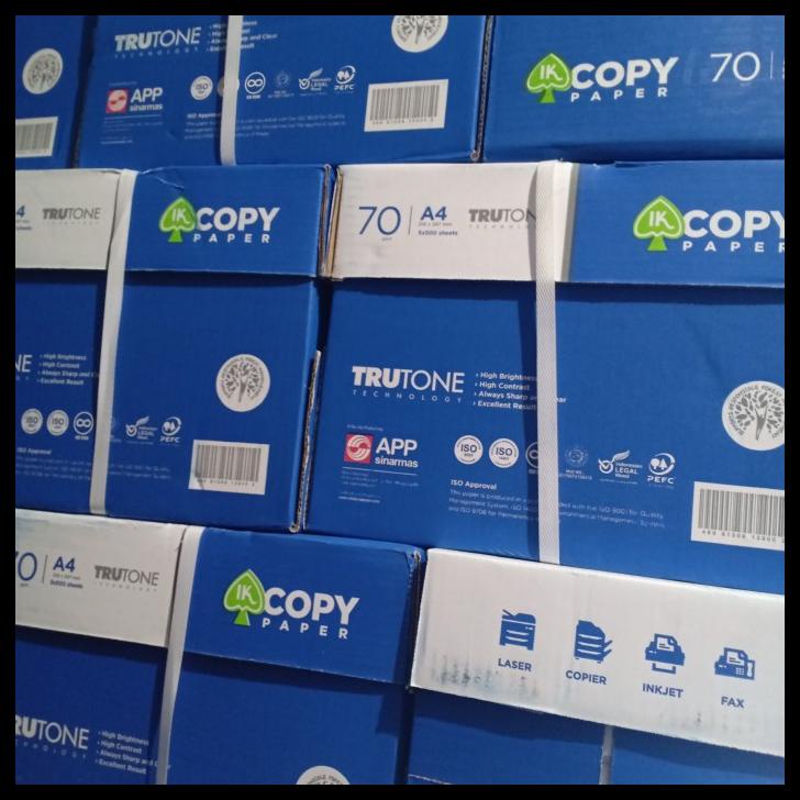 

COD KERTAS HVS A4 70 GRAM COPYPAPER 1 DUS COD