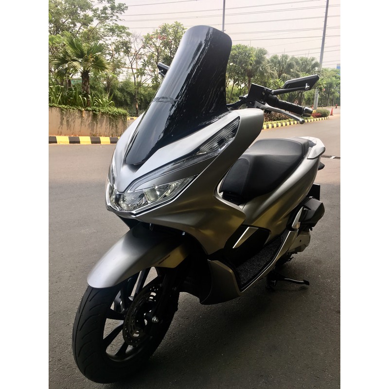 ANTI PECAH Windshield / Visor All new honda pcx lokal 2018 tinggi berkualitas