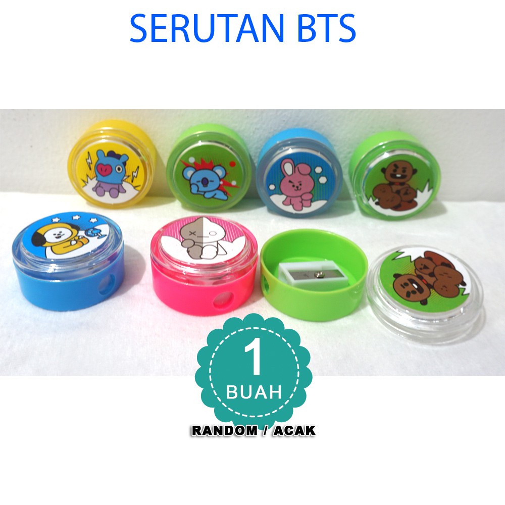 

RAUTAN BTS - serutan BTS - random - satuan