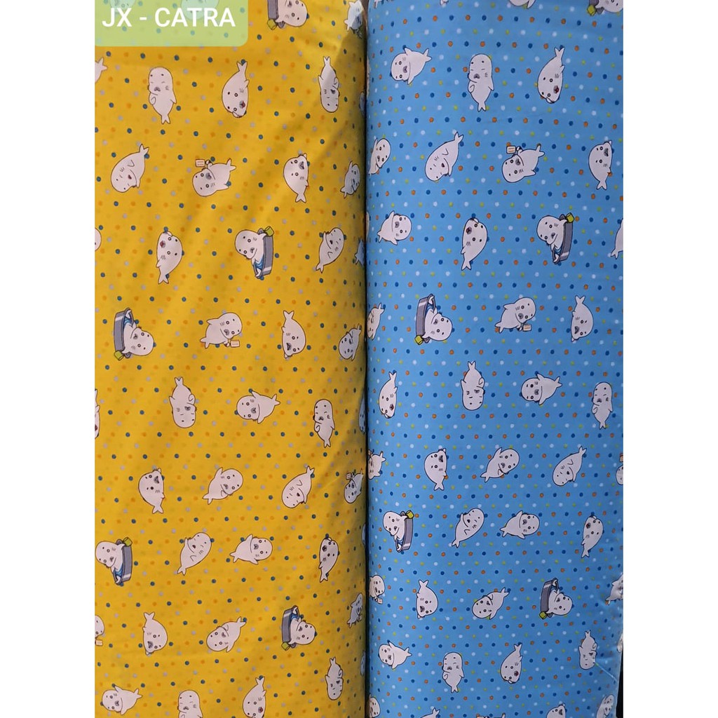 JAYATEX KAIN SPREI BAHAN KATUN LOKAL CATRA CVC (METERAN)