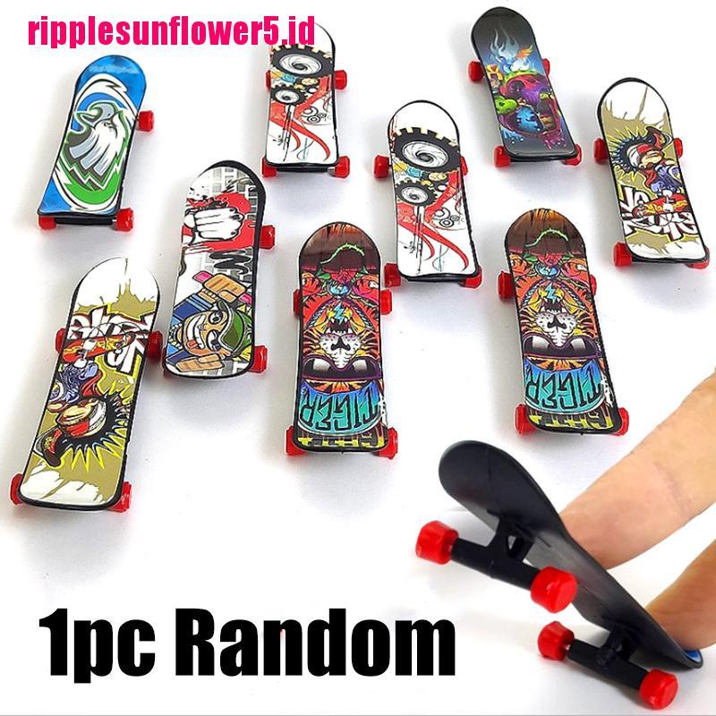 1pc Skateboard Jari Mini Bahan Plastik