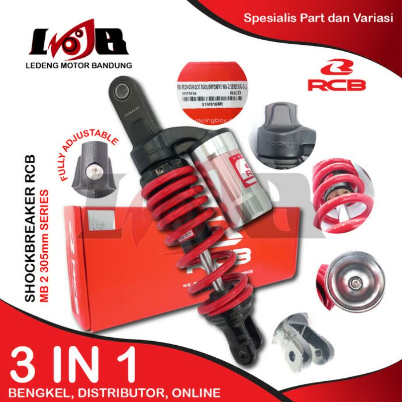 Shockbreaker RCB Racing Boy MB-2 Series 305mm Shock Absorber MonoShock