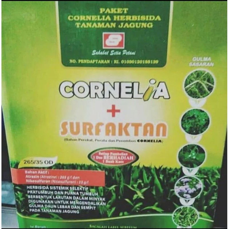 Herbisida Selektif Tanaman Jagung Cornelia + Surfaktan 1 Liter