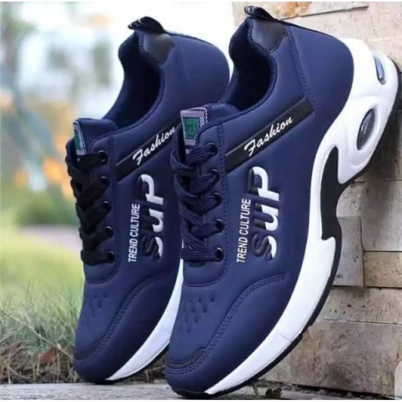 TmO - 8.8 Sale sepatu pria sneakers running fashion SUP Press Best Seller/sepatu fashion tali kekinian termurah bisa cod size 39-43