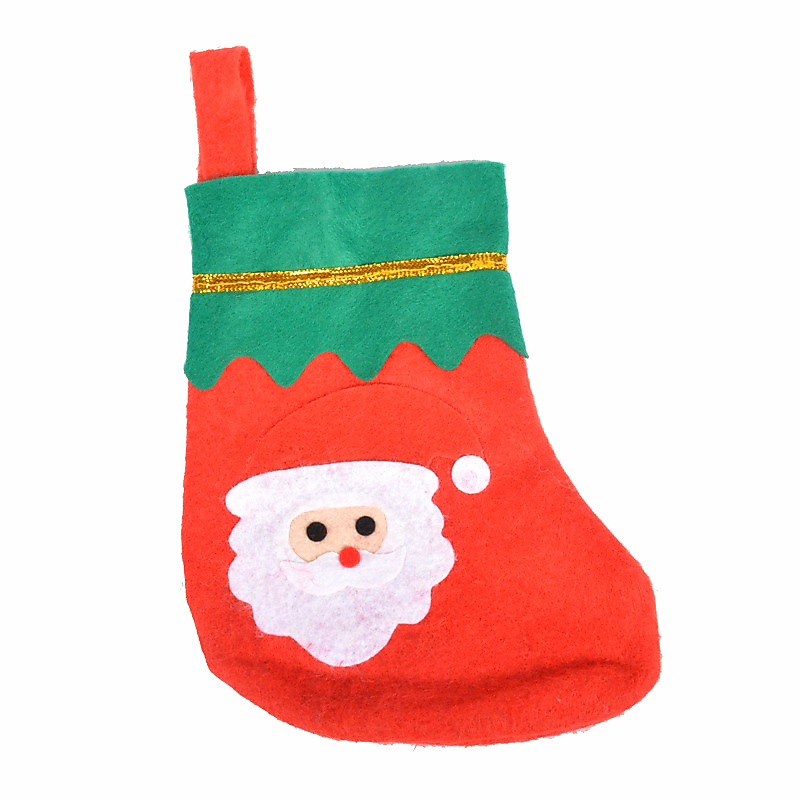 Kaos Kaki Natal Kecil Gantungan Dekorasi Pohon Natal Christmas Socks