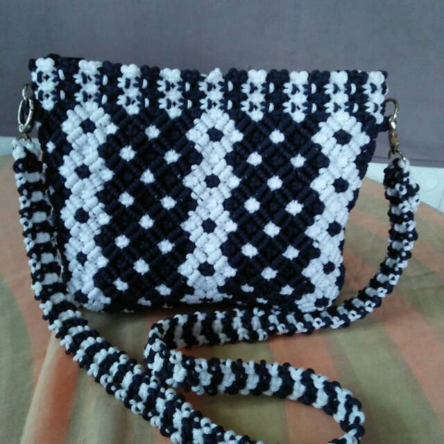 Tas tali kur /tas Selempang wanita Home made unik
