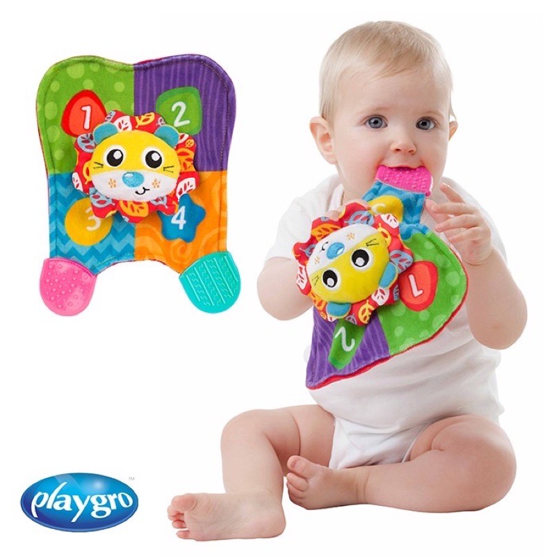 PLAYGRO LOOPY BALLOON TEETHING BLANKIE/TEETHER BAYI/MAINAN GIGITAN BAYI