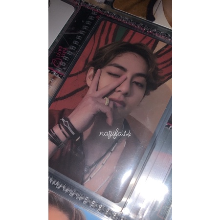 TAEHYUNG LUCKY DRAW PHOTOCARD SOUNDWAVE SW PC BUTTER