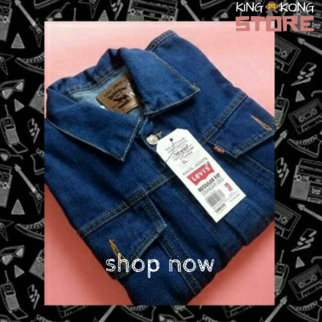 Jaket Jeans Pria Biowash