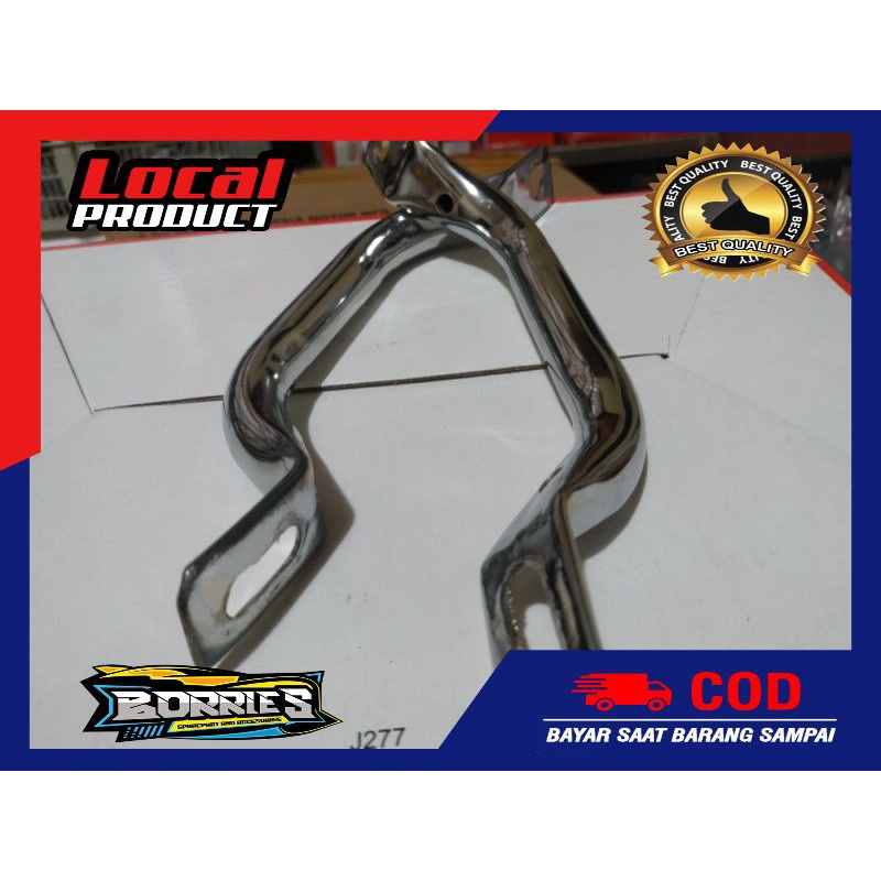 Begel RX king RX-king Behel samping Yamaha crome set kanan kiri