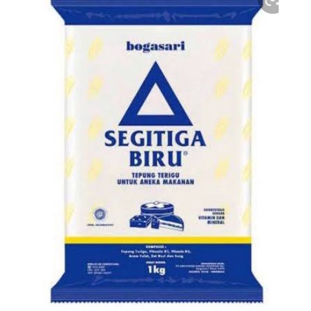 

tepung terigu bogasari segitiga biru 1kg