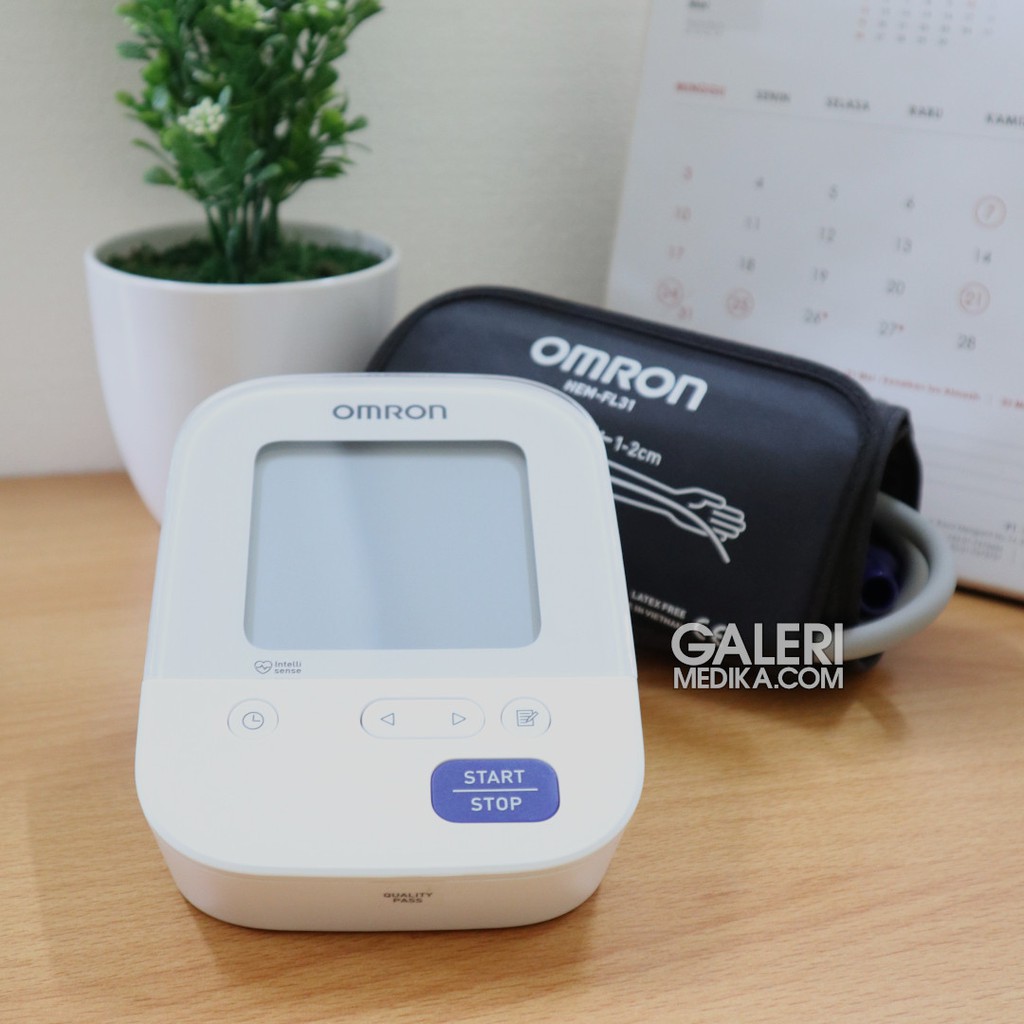 Omron HEM-7156 Tensimeter Digital Lengan Deluxe + Adaptor - Alat Ukur Tekanan Darah