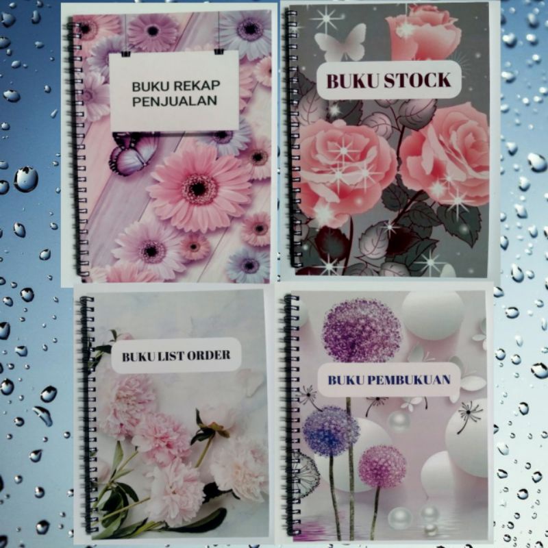 

BUKU OLSHOP PENJUALAN # PEMBUKUAN #LISTORDER # STOK isi 160 halaman