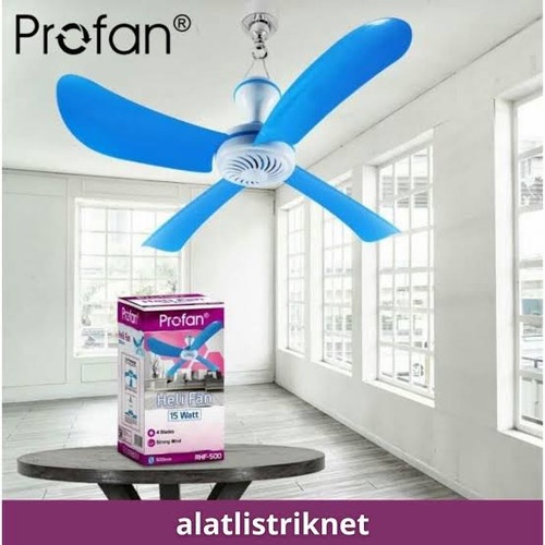 KIPAS GANTUNG ARASHI 30W BESAR HELI FAN 4 BALING 25W / 30WATT SUARA HALUS MOTOR BERKUALITAS MINIFAN AR 288