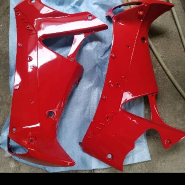 Sayap dalam supra x 125 lama warna merah