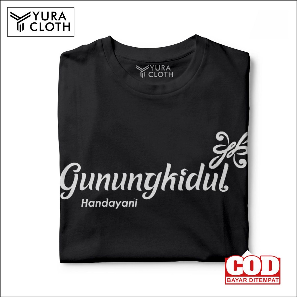 Kaos Pria Distro GUNUNG KIDUL HANDAYANI PREMIUM COTTON