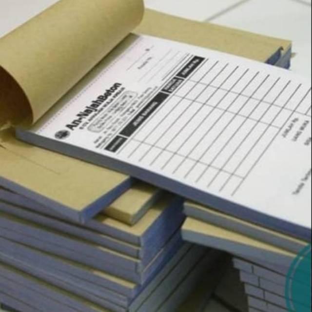 Jual produk percetan buku.nota.invoice