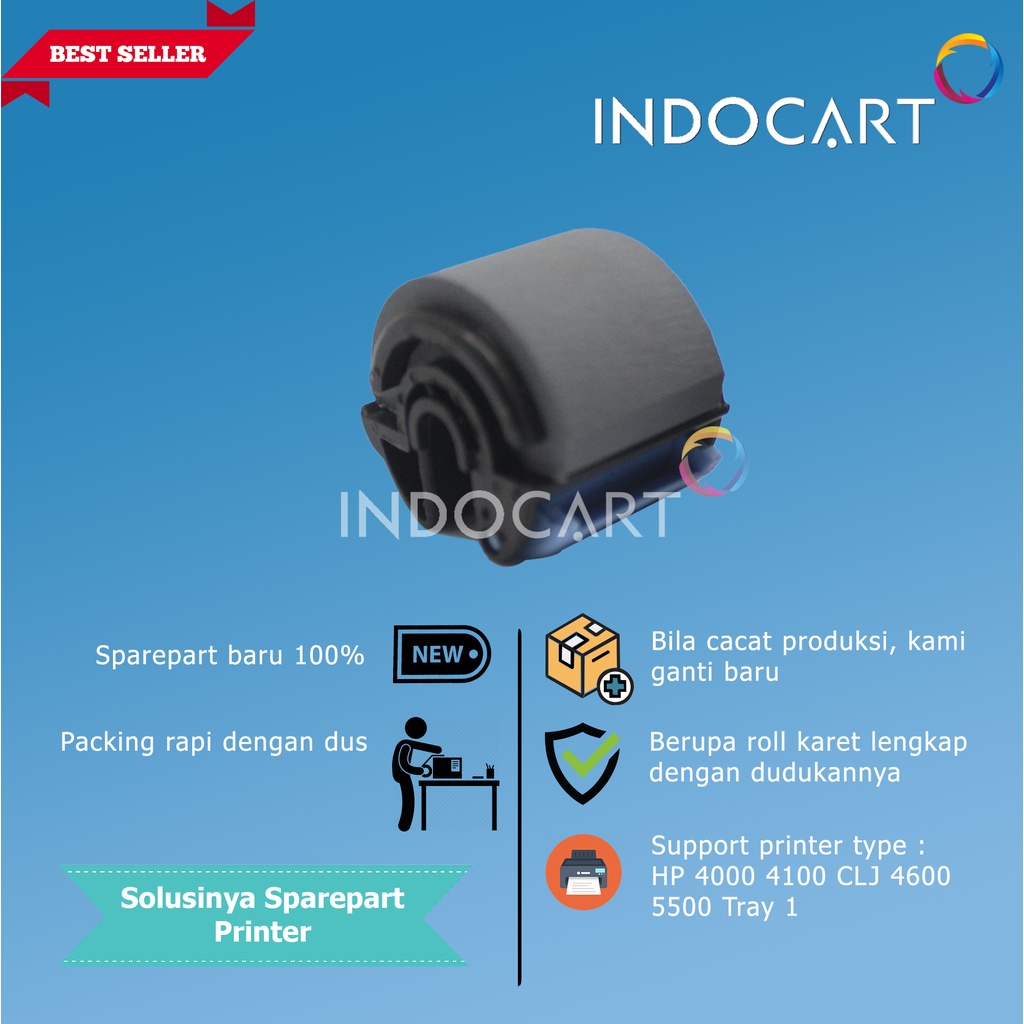 Pickup Roller-HP 4000 4100 CLJ4600 5500 Tray 1 RG5-3718