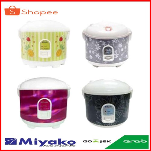 Magic com  RICE COOKER MIYAKO MCM 528 / MCM528 / MCM-528 [1,8 LITER] (WARNA RANDOM) (GARANSI RESMI)