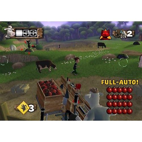 DVD Game PS2 Barnyard DVD Burning Baru + Cangkang DVD