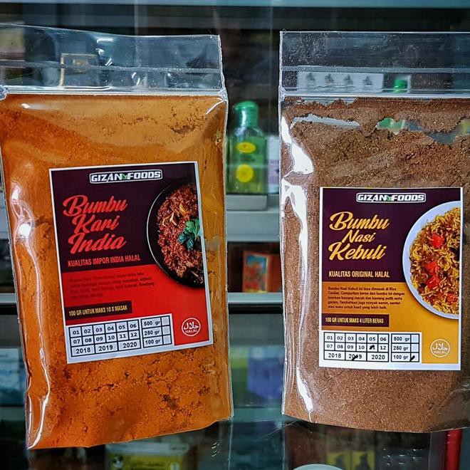 

0J4Q BUMBU KARI / KARE / CURRY INDIA IMPOR HALAL POWDER / BUBUK 100 GR THKP