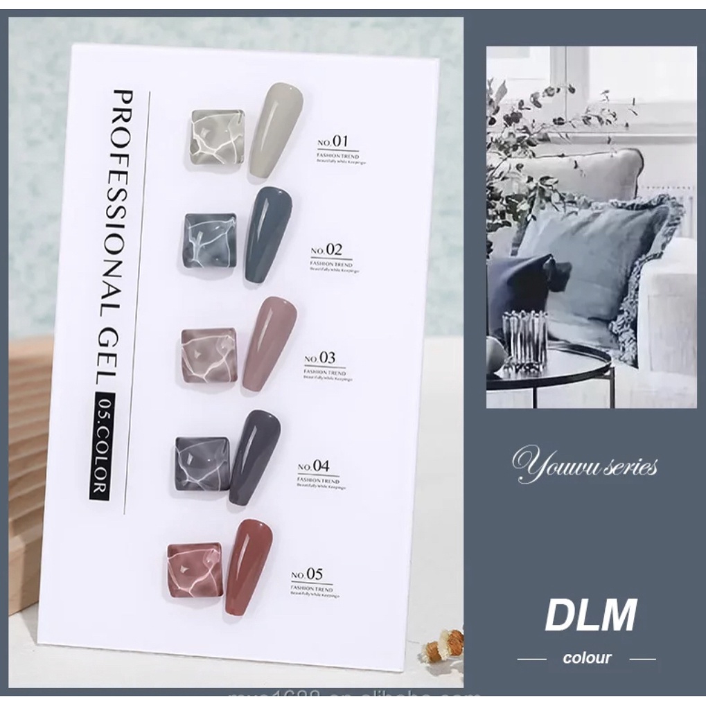 AS DLM NAIL GEL POLISH 15ml KUTEK GEL