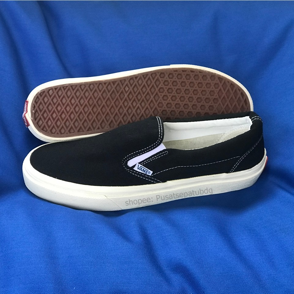 VANS SLIP ON OG IVORY BLACK WHITE