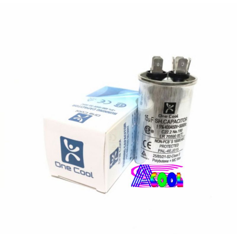 Kapasitor AC 15 uf/Capacitor Air Conditioner 15 Micro