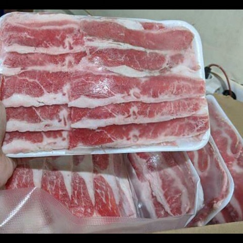 

DAGING SAPI / BEEF SLICE SHORT PLATE / SAIKORO 200 dan 400gr